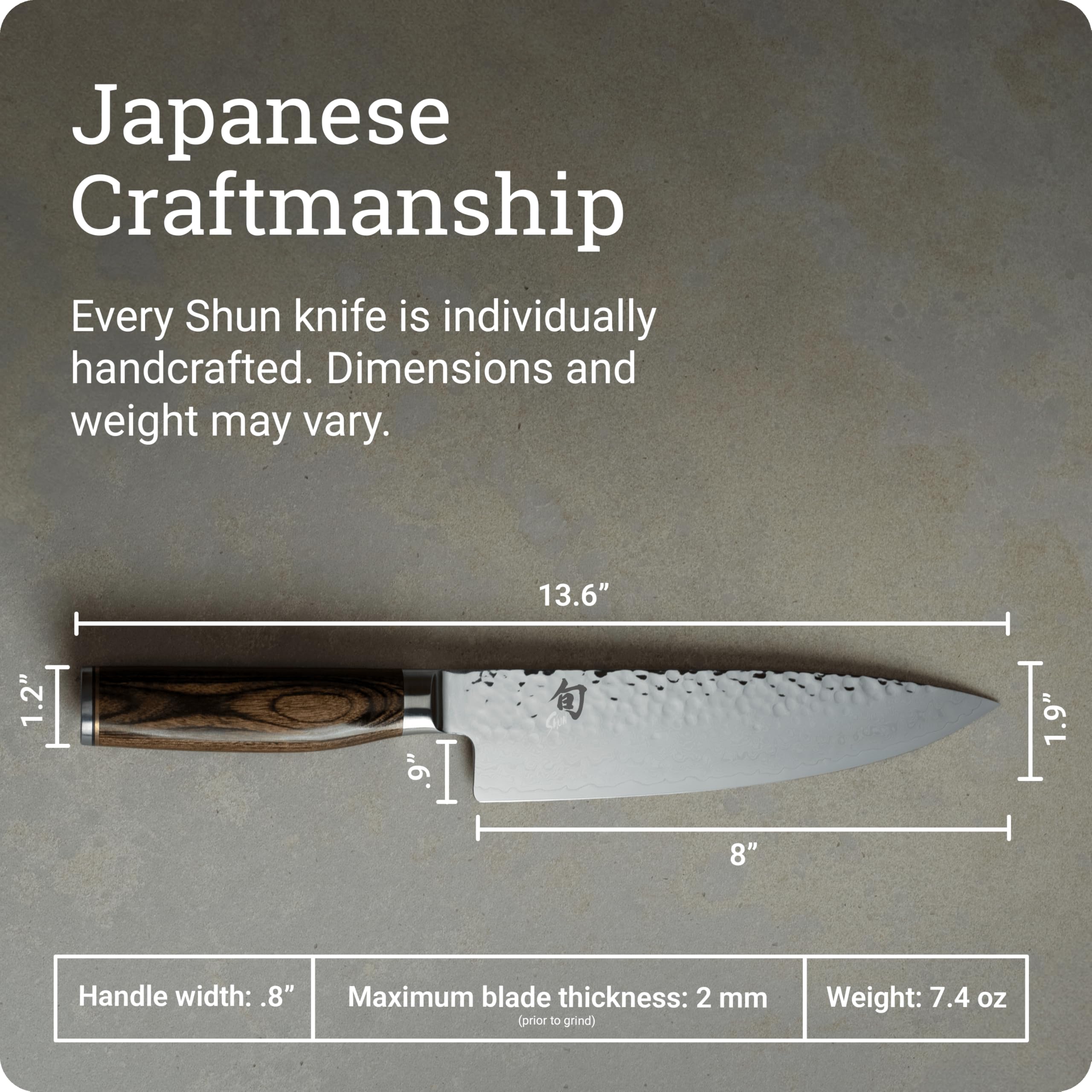 Amazon.co.jp: 貝印 旬Premier シェフズ 包丁 （200mm） KAI Shun